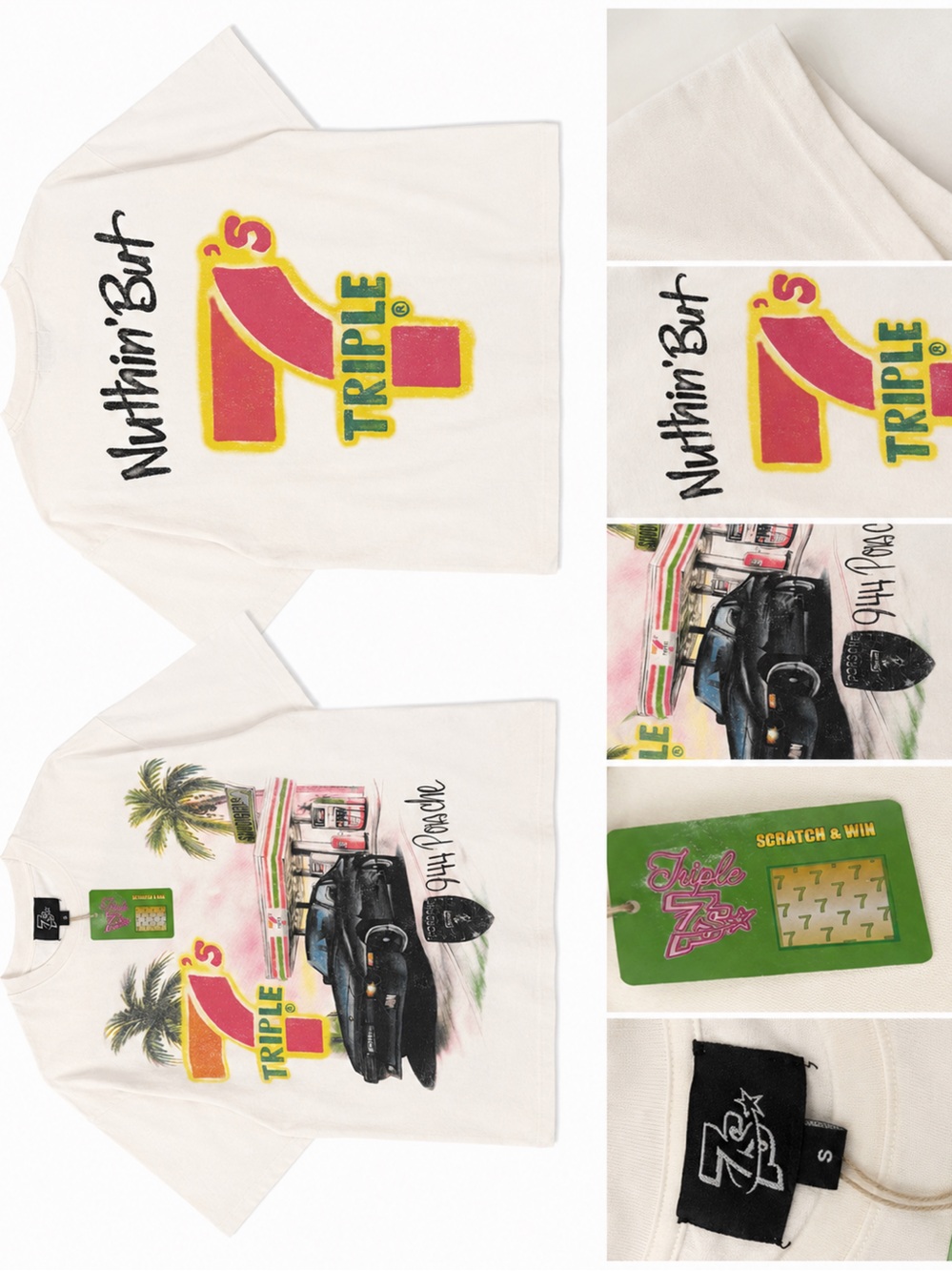 Triple Sevens Porsche box-fit Tee
